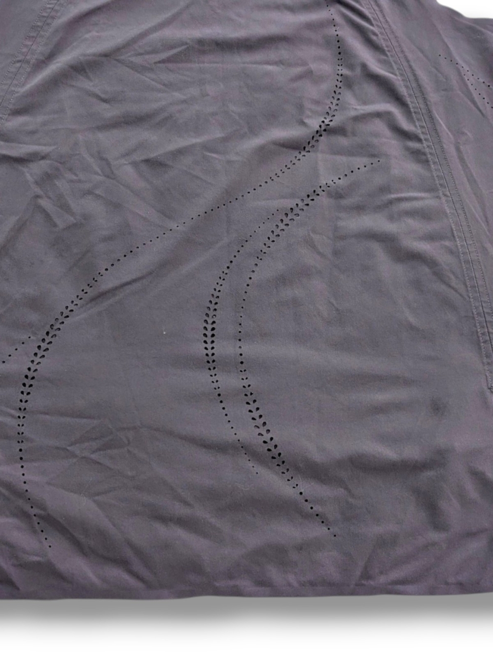 Athleta Zephyr Refined Tank Cami Top  Sz M Dusk Violet Purple Laser Cut - Picture 7 of 7